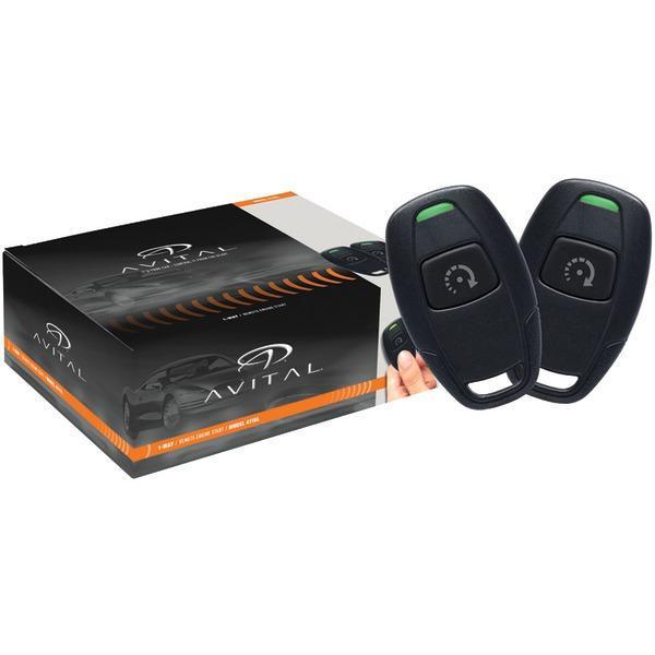 4115L Remote-Start System with 2 Microsized 1-Button Remotes-Antitheft Devices-JadeMoghul Inc.