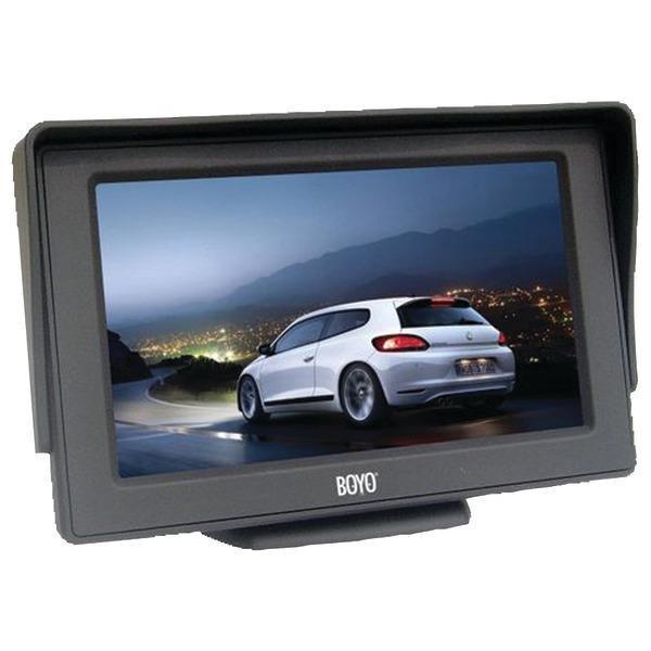 4.3" LCD Digital Panel Monitor-Rearview/Auxiliary Camera Systems-JadeMoghul Inc.