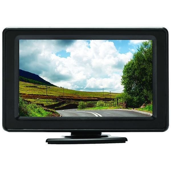 4.3" Universal LCD Monitor-Rearview/Auxiliary Camera Systems-JadeMoghul Inc.