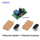 433MHz 220V Lamp Wireless Remote Control Switch ON/OFF 433 MHz 110V Remote Control Receiver Transmitter For Led Lights Bulb DIY JadeMoghul Inc. 