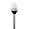 Attwood Frosted Globe All-Around Pole Light w/2-Pin Locking Collar Pole - 12V - 24" [5110-24-7]