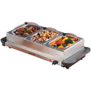 4.5-Quart 3-Pan Buffet Server & Warming Tray-Small Appliances & Accessories-JadeMoghul Inc.