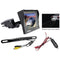 4.7" Window Suction-Mount LCD Monitor with Die-Cast License Plate Mount Backup Color Camera & Distance-Scale Line-Rearview/Auxiliary Camera Systems-JadeMoghul Inc.