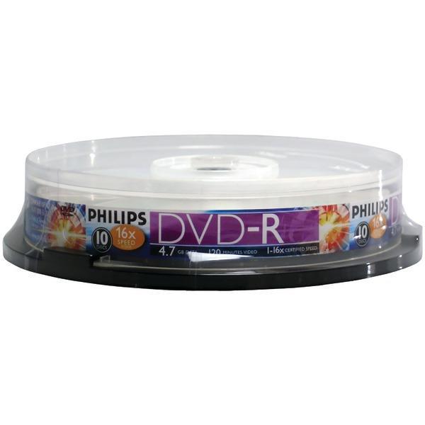 4.7GB 16x DVD-Rs (10-ct Cake Box Spindle)-Recordable Discs-JadeMoghul Inc.