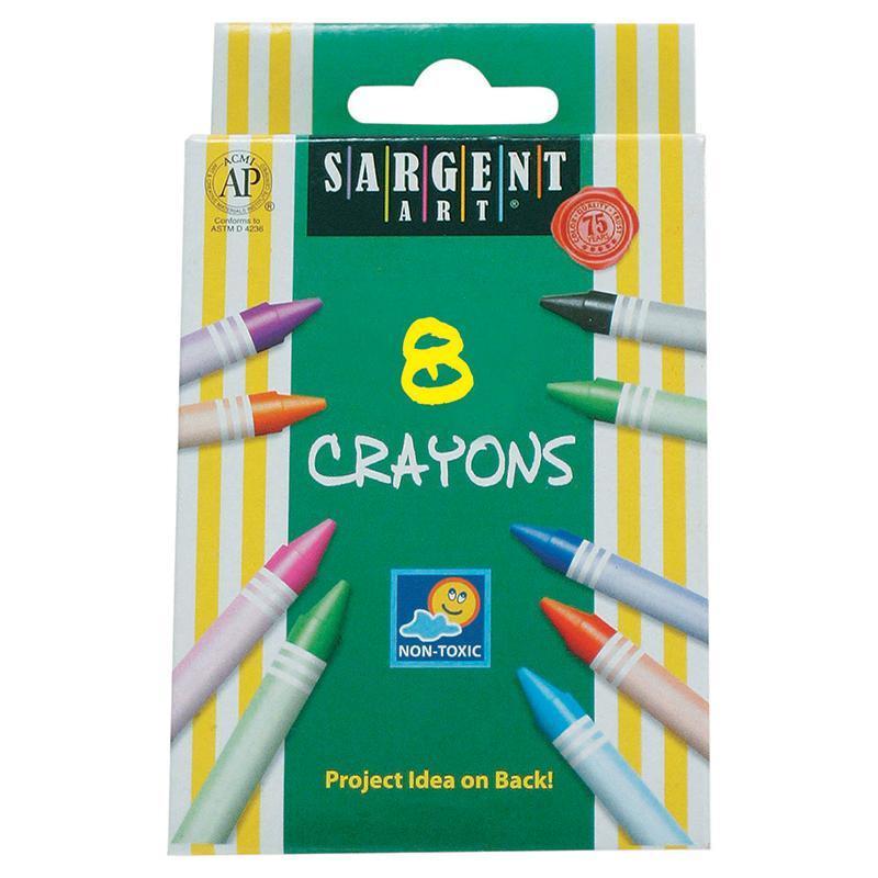 (48 BX) SARGENT ART CRAYONS TUCK BX-Arts & Crafts-JadeMoghul Inc.