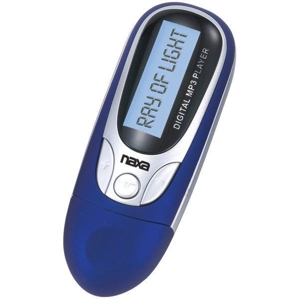 4GB MP3 Player with FM Radio (Blue)-iPod/MP3 Players & Accessories-JadeMoghul Inc.