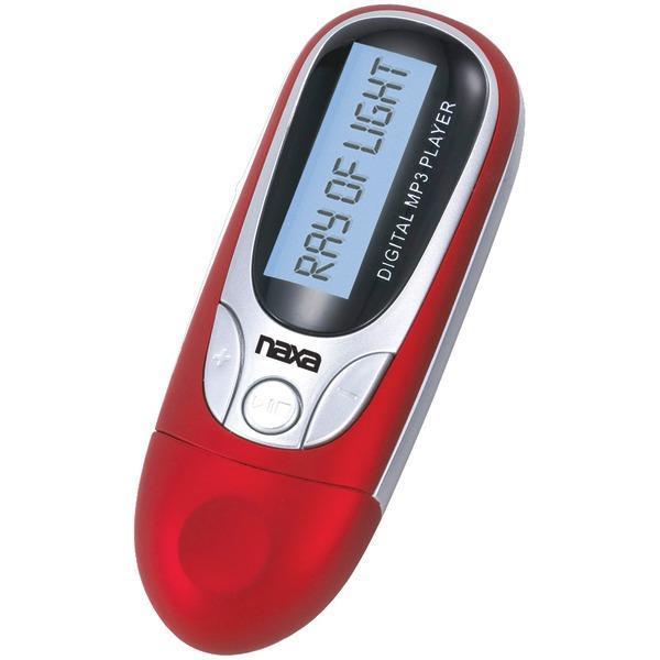 4GB MP3 Player with FM Radio (Red)-iPod/MP3 Players & Accessories-JadeMoghul Inc.