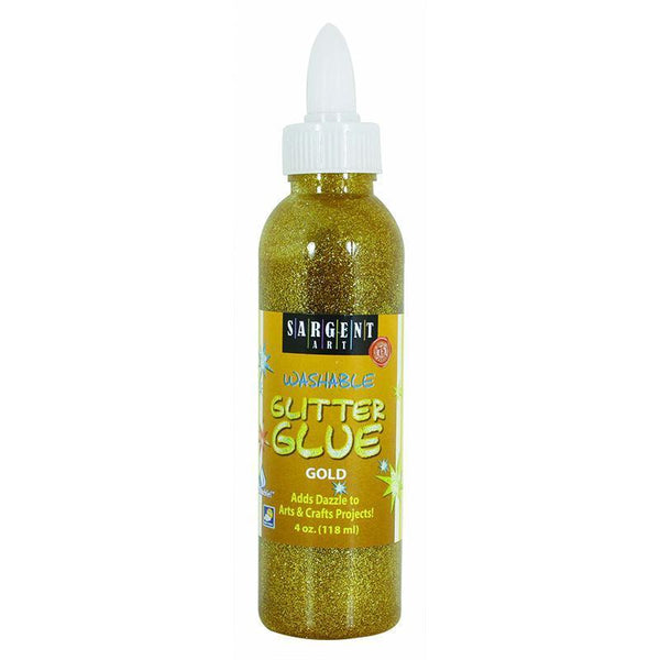 4OZ GLITTER GLUE - GOLD-Arts & Crafts-JadeMoghul Inc.