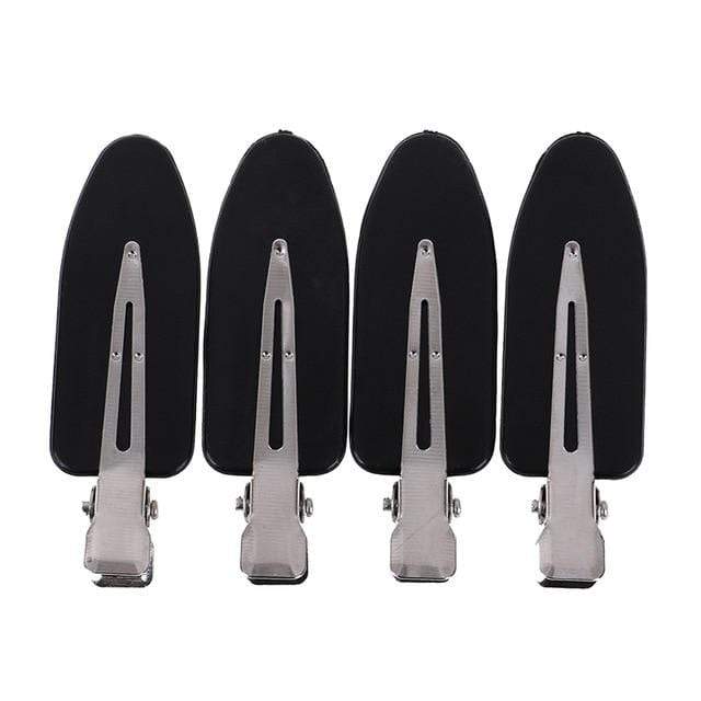 4pcs/3Pcs/1pc Seamless No Bend Hair Clips Barrettes, No Mark Pin Curl Clip, Makeup No Crease Hair Clip, Hair Styling Bang Clips JadeMoghul Inc. 