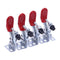 4pcs GH-201A Horizontal Toggle Clamp Quick-Release Toggle Clamps Set 27KG Vertical Toggle Clamp Hand Clip Tool JadeMoghul Inc. 
