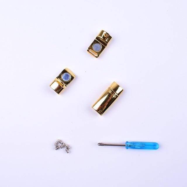 4pcs/pair Shoelace Buckle Metal Shoelaces Magnetic buckle Accessories Metal Lace Lock DIY Sneaker Kits Metal Lace Buckle AExp