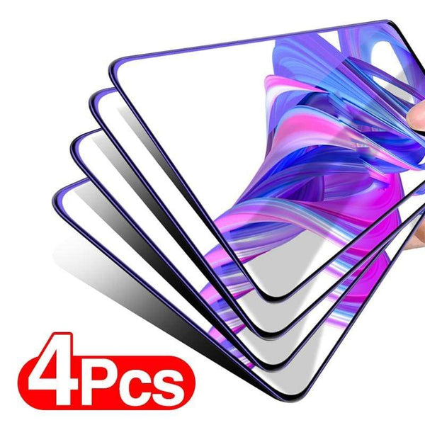 4PCS Tempered Glass on For Samsung Galaxy A50 A51 A71 Protective Glass For Samsung A50S A40S A30S A90 A20E Screen Protector Film AExp