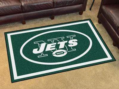 4x6 Rug 4x6 Rug NFL New York Jets 4'x6' Plush Rug FANMATS