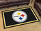 4x6 Rug 4x6 Rug NFL Pittsburgh Steelers 4'x6' Plush Rug FANMATS