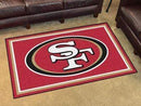 4x6 Rug 4x6 Rug NFL San Francisco 49ers 4'x6' Plush Rug FANMATS