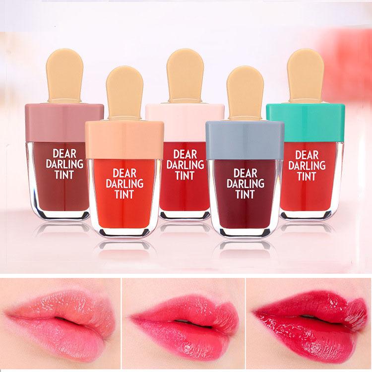 5 Colors Cute  Long Lasting Ice Cream Lip Gloss AExp