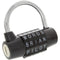 5-Dial Combination Padlock (Black)-Household Equipment & Accessories-JadeMoghul Inc.