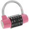 5-Dial Combination Padlock (Pink)-Household Equipment & Accessories-JadeMoghul Inc.