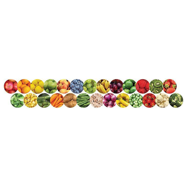 (5 PK) FRUITS AND VEGGIES BORDER-Arts & Crafts-JadeMoghul Inc.