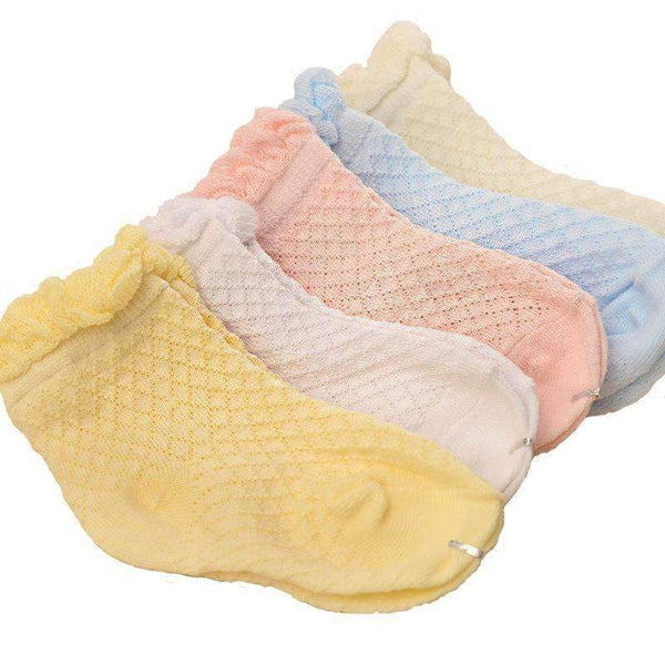 (5 pairs / lot) Baby socks with 0-6 months baby 100% cotton baby socks Female baby socks (YYT128)-boys-24M-JadeMoghul Inc.