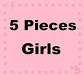 5 Pcs 0~24M T-shirt Tops Tees Baby Boy Clothes Baby Girl Clothes Short Sleeve T-shirts Cartoon Cute Blouse Roupas Summer V30-5 pieces for girls-3M-JadeMoghul Inc.