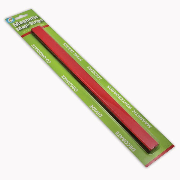 (5 Pk) Magnetic Magi-Strips Red-Supplies-JadeMoghul Inc.
