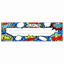 (5 Pk) Superhero Flat Name Plates-Learning Materials-JadeMoghul Inc.