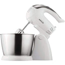 5-Speed + Turbo Electric Stand Mixer with Bowl (White)-Small Appliances & Accessories-JadeMoghul Inc.