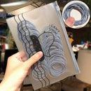 50/100pcs/Set Girls Colorful Nylon Small Elastic Hair Bands Children Ponytail Holder Scrunchie Headband Kids Hair Accessories AExp