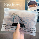 50/100pcs/Set Girls Colorful Nylon Small Elastic Hair Bands Children Ponytail Holder Scrunchie Headband Kids Hair Accessories AExp