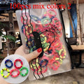 50/100pcs/Set Girls Colorful Nylon Small Elastic Hair Bands Children Ponytail Holder Scrunchie Headband Kids Hair Accessories AExp