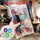 50/100pcs/Set Girls Colorful Nylon Small Elastic Hair Bands Children Ponytail Holder Scrunchie Headband Kids Hair Accessories JadeMoghul Inc. 