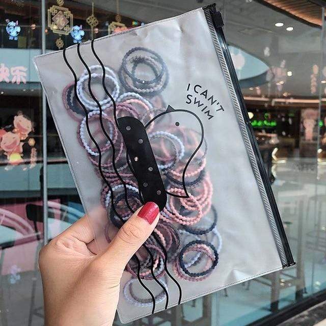 50/100pcs/Set Girls Colorful Nylon Small Elastic Hair Bands Children Ponytail Holder Scrunchie Headband Kids Hair Accessories JadeMoghul Inc. 