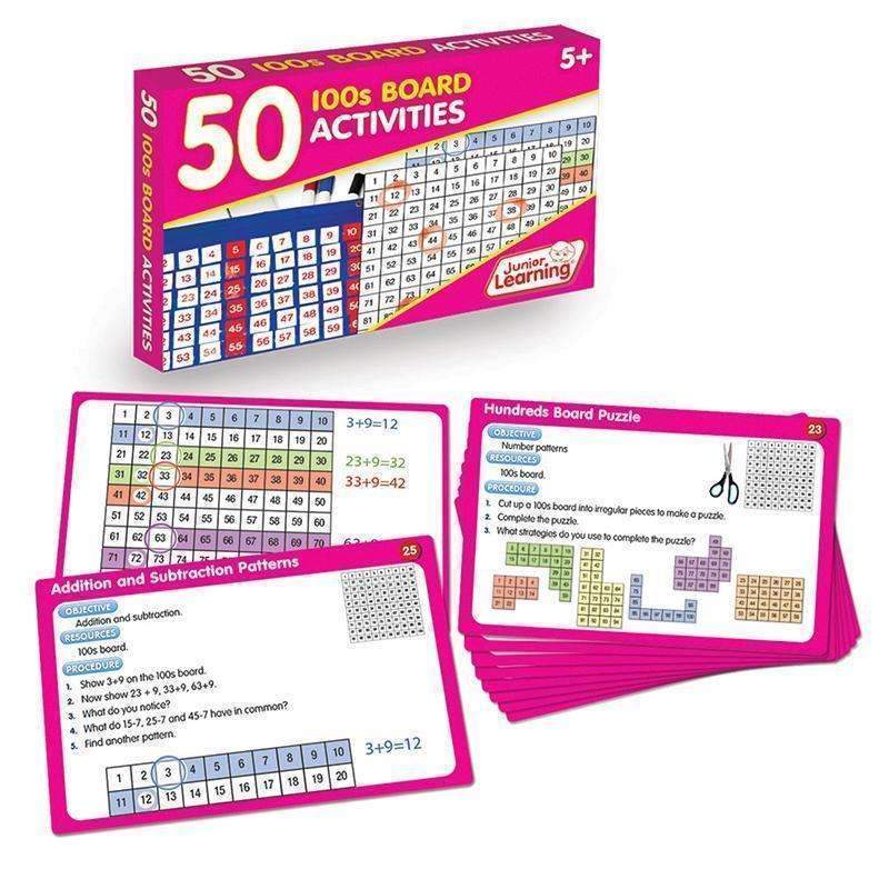 50 100S BOARD ACTIVITIES-Learning Materials-JadeMoghul Inc.