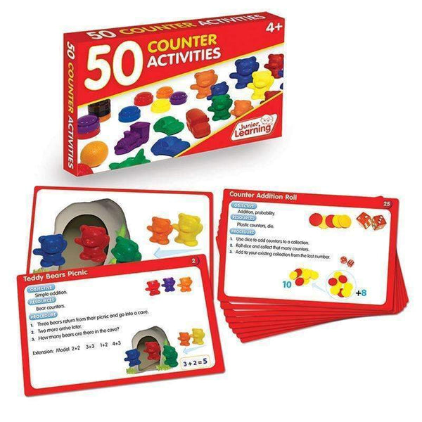 50 COUNTER ACTIVITIES-Learning Materials-JadeMoghul Inc.