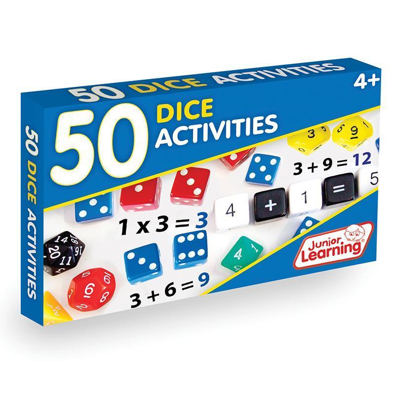 50 DICE ACTIVITIES-Learning Materials-JadeMoghul Inc.