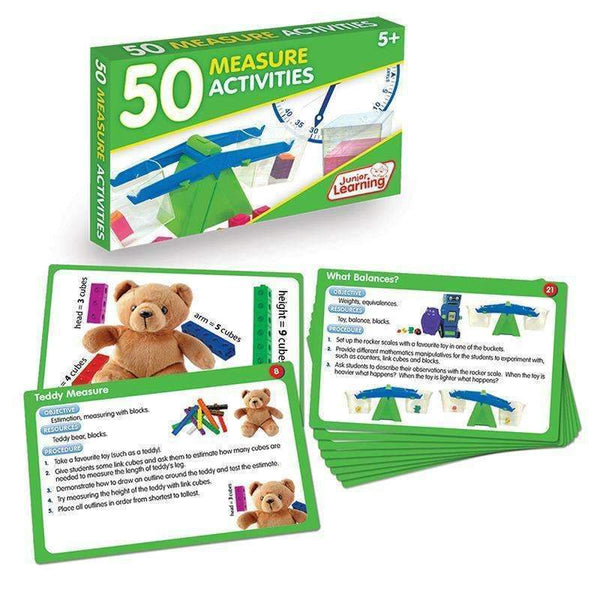 50 MEASURE ACTIVITIES-Learning Materials-JadeMoghul Inc.