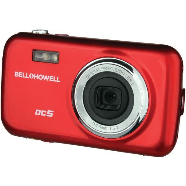 5.0-Megapixel Fun Flix(R) Kids Digital Camera (Red)-Cameras & Camcorders-JadeMoghul Inc.