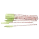 50 pcs Cosmetic Eyelash Brush  Crystal Mascara Wands Applicator Diamond Eyelashes brushes Disposable Make Up brushes Tools AExp