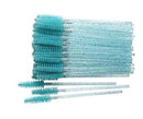 50 pcs Cosmetic Eyelash Brush  Crystal Mascara Wands Applicator Diamond Eyelashes brushes Disposable Make Up brushes Tools AExp