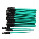 50 pcs Cosmetic Eyelash Brush  Crystal Mascara Wands Applicator Diamond Eyelashes brushes Disposable Make Up brushes Tools AExp