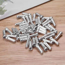 50 Pcs/lot MTB Bike Bicycle Brake Shifter Aluminum Inner Cable Tips Crimps Cycle Cycling Parts Derailleur Shift Cables End Caps AExp