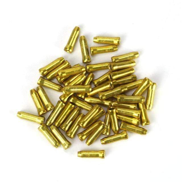 50 Pcs/lot MTB Bike Bicycle Brake Shifter Aluminum Inner Cable Tips Crimps Cycle Cycling Parts Derailleur Shift Cables End Caps AExp