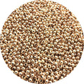 500/200/50pcs 2/4/6mm Gold/Gun black/Bronze Tone Metal Beads Smooth Ball Spacer Beads For Jewelry Making DIY Bracelet Necklace