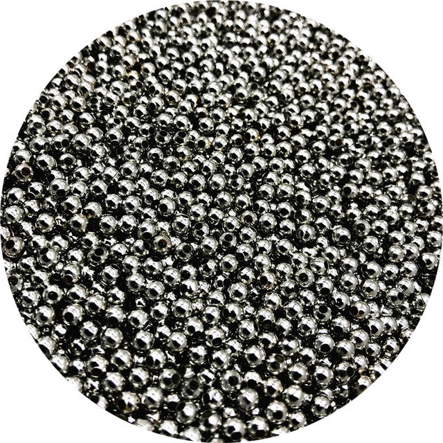 500/200/50pcs 2/4/6mm Gold/Gun black/Bronze Tone Metal Beads Smooth Ball Spacer Beads For Jewelry Making DIY Bracelet Necklace