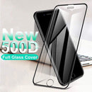 500D Curved Protective Glass For iphone SE 2020 6 6S 7 8 Plus Tempered Glass Film on iPhone X XR 11 Pro XS Max Screen Protector AExp