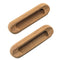 Whitecap Teak Oblong Drawer Pull - 4-1/16"L - 2 Pack [60124-A]