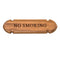 Whitecap Teak "No Smoking" Name Plate [62672]