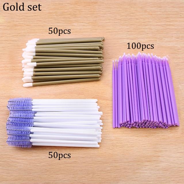 50pcs Disposable Eyelashes brush Individual Lash Removing Cleaning  Mascara Applicator Makeup Brushes For Eyelash Extension Tool AExp