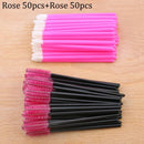 50pcs Disposable Eyelashes brush Individual Lash Removing Cleaning  Mascara Applicator Makeup Brushes For Eyelash Extension Tool AExp